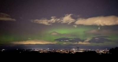 Northern lights dance across sky in incredible snaps captured by Falkirk residents - www.dailyrecord.co.uk - Scotland - county Kings