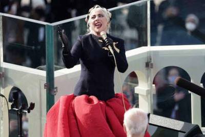 Lady Gaga says she wore ‘bulletproof’ dress to sing at Biden’s inauguration - www.msn.com - Britain