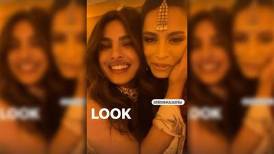 Lilly Singh & Priyanka Chopra Hug It Out At Diwali Event - etcanada.com - Los Angeles - Canada