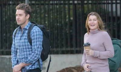 Ellen Pompeo Spotted Filming More 'Grey's Anatomy' Scenes with Scott Speedman - See Photos! - www.justjared.com - Los Angeles