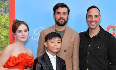 Jack Whitehall - Tony Hale - Jack Whitehall & Tony Hale Join Their Young Co-Stars at 'Clifford' NYC Premiere! - justjared.com - New York