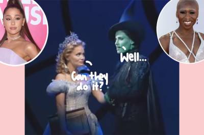 Idina Menzel Reacts To Ariana Grande & Cynthia Erivo's Casting In The Wicked Movie! - perezhilton.com