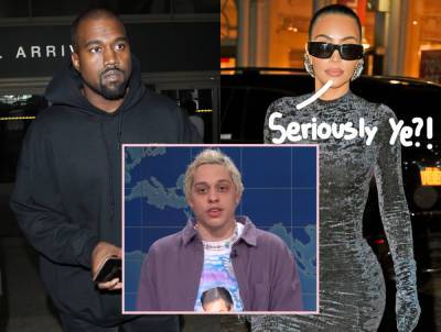 Kanye West Unfollows Kim Kardashian AGAIN Amid Pete Davidson Dating Rumors! - perezhilton.com