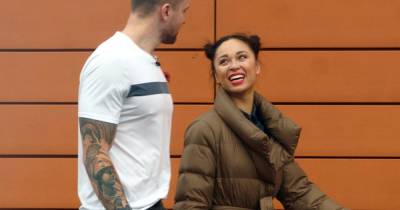 Strictly's Adam and Katya beam at each other during training break after hitting out at trolls - www.ok.co.uk