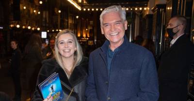 Phillip Schofield enjoys theatre date with rarely-seen daughter Molly, 28 - www.ok.co.uk