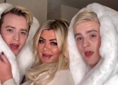 Gemma Collins - Jedward live it up with festive fireworks in London with new gal pal Gemma Collins - evoke.ie - London - Dublin