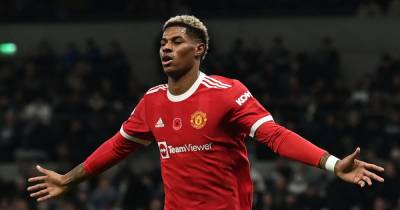 Fans react to Manchester United's starting line-up vs Man City as Marcus Rashford on bench - www.manchestereveningnews.co.uk - Manchester