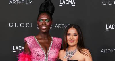 Jodie Turner-Smith & Salma Hayek Coordinate in Pink for LACMA Gala 2021 - www.justjared.com - Los Angeles - Los Angeles