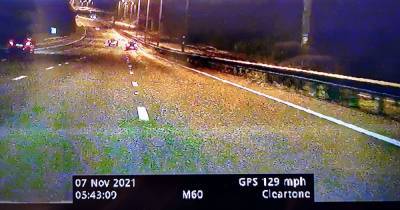 Driver caught doing 'frankly ridiculous' speed of 129mph on M60 - www.manchestereveningnews.co.uk