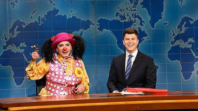 Cecily Strong Stands Up For Abortion As A Clown On ‘SNL’s Weekend Update Twitter Applauds Her - hollywoodlife.com