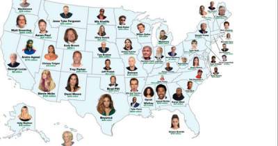 From Kanye West to Beyoncé, every state’s richest celebrity revealed - www.msn.com - USA