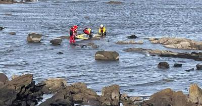 Scots rescue crews scrambled as kayakers seen struggling off coast amid high wind warning - www.dailyrecord.co.uk - Scotland