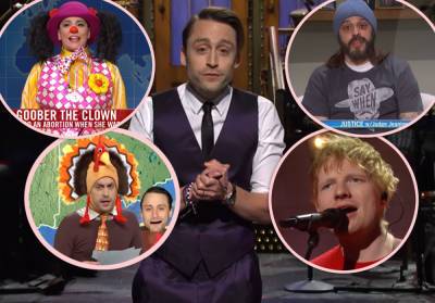 Pete Davidson - Ed Sheeran - Macaulay Culkin - Aaron Rodgers - Kieran Culkin - Jeanine Pirro - Cecily Strong Delivers Powerful Statement About Abortion Rights As SNL Tackles Aaron Rodgers Vaccine Controversy -- Plus More Highlights HERE! - perezhilton.com