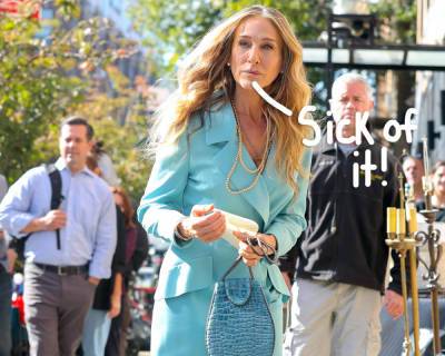 Sarah Jessica Parker SLAMS The ‘Misogynist Chatter’ About Her Looking Older In The Sex And The City Reboot - perezhilton.com