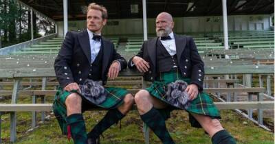 Sam Heughan and Graham McTavish delight fans with special event ahead of new book release - www.dailyrecord.co.uk - county Hall
