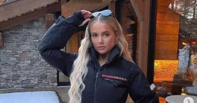 Molly-Mae Hague poses in £2k Prada ski jacket in the Alps after home robbery - www.ok.co.uk - Italy - Hague