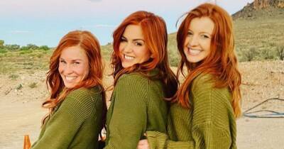 Isla Fisher has fans doing a double take as she poses with lookalike stunt doubles - www.ok.co.uk - Australia