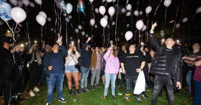 'I’ll always have you in my heart': Fireworks set off and balloons released in memory of 'fun-loving' bar manager who died in tragedy - www.manchestereveningnews.co.uk
