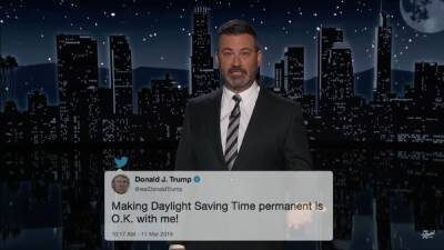 Kimmel Begs Pete Buttigieg to End Daylight Savings Time Changes (Video) - thewrap.com