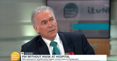 Dr Hilary Jones slams Boris Johnson for not wearing a mask during hospital visit - www.manchestereveningnews.co.uk - Britain - county Northumberland