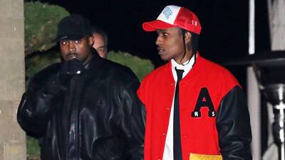 Kanye West Spotted Grabbing Dinner With Rihanna’s Man A$AP Rocky – Photos - hollywoodlife.com - Malibu