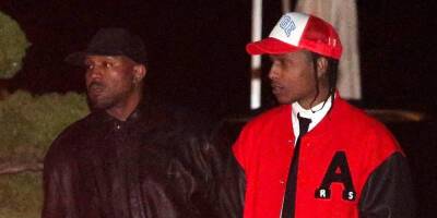 Kanye West & A$AP Rocky Grab Dinner Together in Malibu - www.justjared.com - Malibu