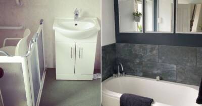 Single mum gives dated bathroom a modern makeover for just £200 - www.manchestereveningnews.co.uk