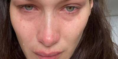 Bella Hadid Shares Crying Selfies & Opens Up About Her Anxiety - www.justjared.com