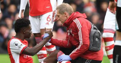 Arsenal give injury update on Bukayo Saka and two players for Manchester United fixture - www.manchestereveningnews.co.uk - Manchester