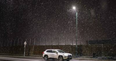 Yellow weather warning as Scotland hit with treacherous ice and snow showers - www.dailyrecord.co.uk - Scotland - Beyond
