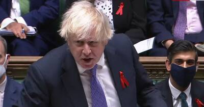 Boris Johnson fails three times to deny boozy Downing Street parties during Christmas lockdown - www.dailyrecord.co.uk