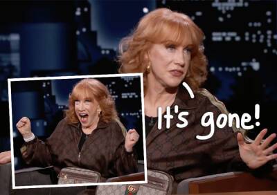 Kathy Griffin Announces 'Half' Of Her Left Lung Is Gone & She's Officially 'Cancer-Free!' - perezhilton.com