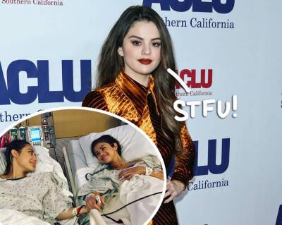 Selena Gomez SLAMS Troll Criticizing Her Drinking 'Joke' Following Kidney Transplant - perezhilton.com