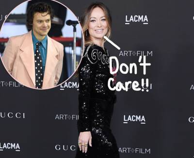 Olivia Wilde Says Harry Styles Age Gap Criticism Doesn't Bother Her: ‘I'm Happier Than I’ve Ever Been’ - perezhilton.com