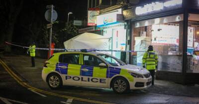 Police say no arrests have been made after man, 24, stabbed at local shop - www.manchestereveningnews.co.uk