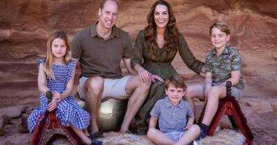 Prince William and Kate share annual Christmas card with George, Charlotte and Louis - www.ok.co.uk - Jordan - city Cambridge - Charlotte