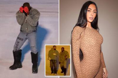 Kanye begs Kim to ‘run back’ to him at feud-ending concert with Drake - nypost.com - Los Angeles