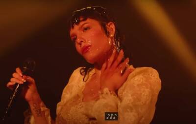 Watch Halsey get covered in honey in new video for ‘Honey’ - www.nme.com - Santa