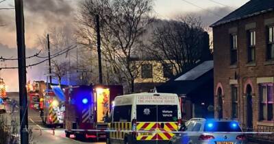 Road shut as firefighters tackle huge blaze at derelict pub in Wigan - www.manchestereveningnews.co.uk - Britain - Manchester