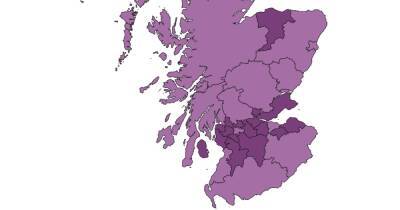 Scotland's top 16 areas with the worst Covid rates as Omicron rages - check yours - www.dailyrecord.co.uk - Scotland