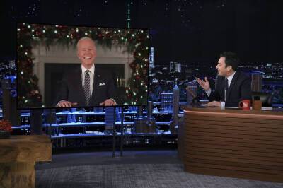 President Joe Biden Makes First Late-Night Appearance Since Taking Office - etcanada.com