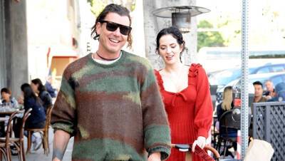 Gavin Rossdale Steps Out With Mystery Brunette Her Dog For Friday Afternoon Date - hollywoodlife.com - California