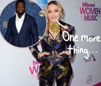 Madonna Calls Out 50 Cent For His ‘Bulls**t’ Apology After He Mocked Her Lingerie Pics - perezhilton.com