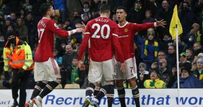 Cristiano Ronaldo - Jamie Redknapp - Ralf Rangnick - David De-Gea - Ham United - Manchester United told they must correct 'bad habits' after narrow victory over Norwich City - manchestereveningnews.co.uk - Manchester - city Norwich