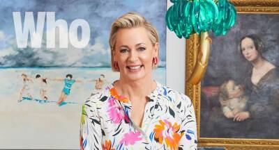 At home with The Living Room host Amanda Keller - www.who.com.au