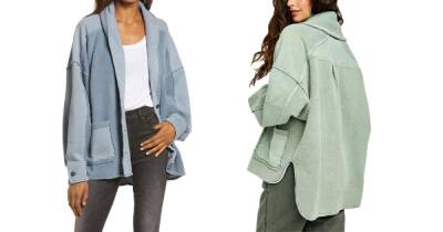 Deal Alert! This Slouchy Free People Jacket Is 40% Off at Nordstrom - www.usmagazine.com
