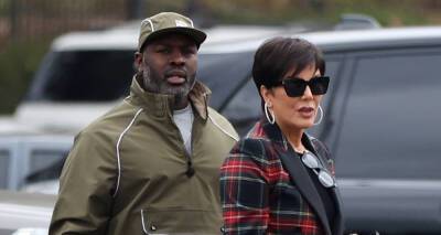 Kris Jenner Rocks a Plaid Suit for Day Out with Boyfriend Corey Gamble - www.justjared.com - Los Angeles