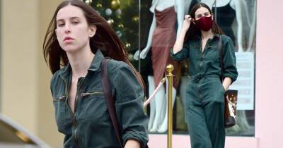 Scout Willis flaunts expert sense of style in forest green boiler suit - www.msn.com - Los Angeles