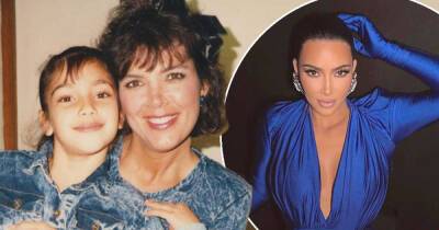 Kim Kardashian - Kris Jenner - Kris Jenner shares never-before-seen childhood snaps of Kim Kardashian - msn.com