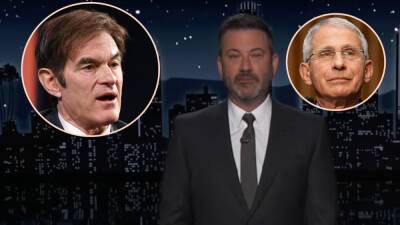 Mehmet Oz - Anthony Fauci - Kimmel Mocks Dr. Oz for Suggesting Fauci Should Be Fired for ‘Misleading the Public’ (Video) - thewrap.com - New York - USA - Pennsylvania